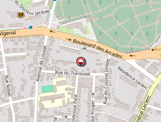 Carte de Sunset Carwash à Limoges