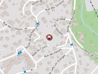 Carte de Ecole De Ski à Megève