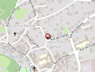 Carte de Boulangerie Patisserie Varlet à Culoz