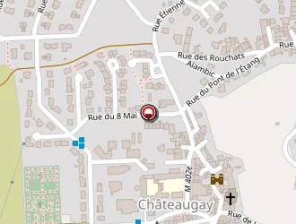 Carte de Chadrin Nicole à Châteaugay