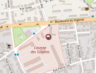 Carte de Pegg Coiffure à Limoges