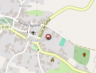 Carte de Chabaudie à Chassenon