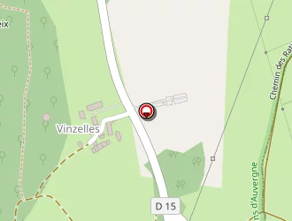 Carte de Vinzelles Studio à Volvic