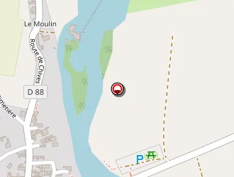 Carte de Agence Postale à Ambérac