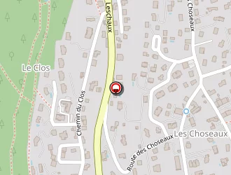 Carte de Lacombe Philippe à Sévrier