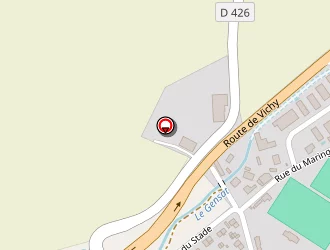 Carte de Combe Alexandre à Saint-beauzire