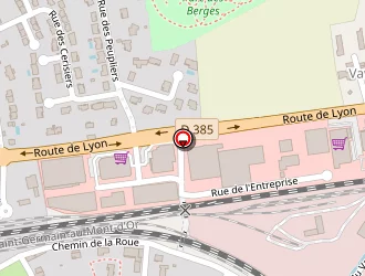 Carte de Garage Des Cerisiers à Lozanne