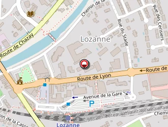 Carte de Slea La Petite Loco à Lozanne