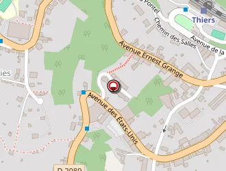 Carte de Rgps à Thiers