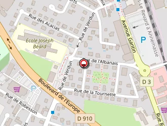 Carte de Pianfetti-jarrige Annick à Rumilly