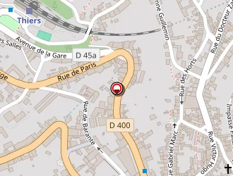 Carte de Auto Ecole Rahrah à Thiers