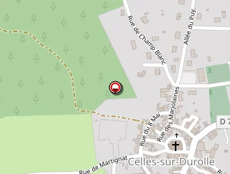 Carte de Ecole Saint Joseph à Celles-sur-durolle