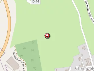 Carte de Coté Fontaine à Champoly