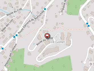 Carte de Odalys Résidences à Megève