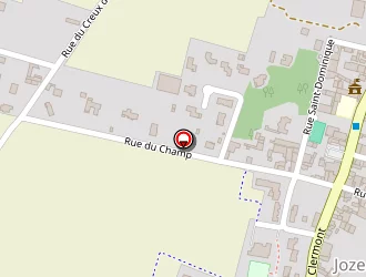 Carte de Complexe Sportif à Joze