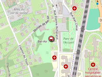 Carte de Altitude Pose à Villeurbanne