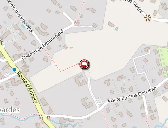 Carte de Base Nautique à Menthon-saint-bernard