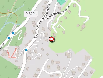 Carte de Chalet Danilou à Megève