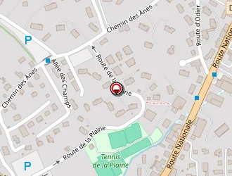 Carte de Gaubicher à Megève