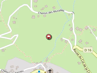 Carte de La Ruche à Manigod