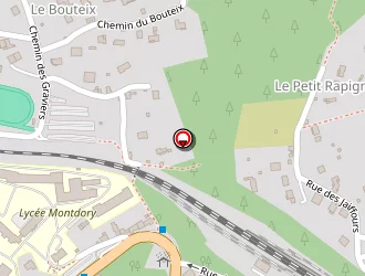 Carte de Lycee Montdory à Thiers