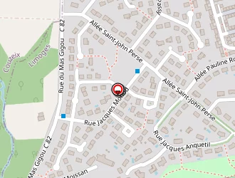 Carte de Auraine à Limoges