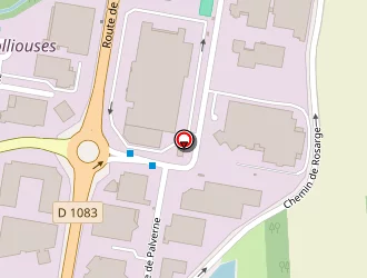 Carte de Seon à Miribel