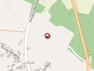 Carte de Rigg Christopher à Lussac