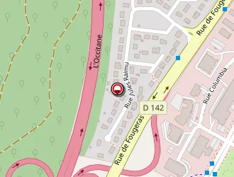 Carte de Station Avia à Limoges