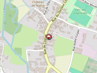 Carte de Eglise Evangelique Libre à Matha