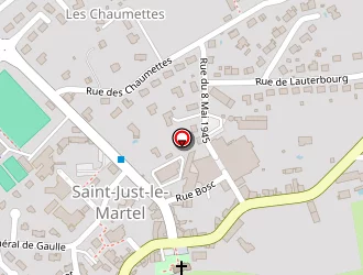 Carte de D Clic Studio à Saint-just-le-martel