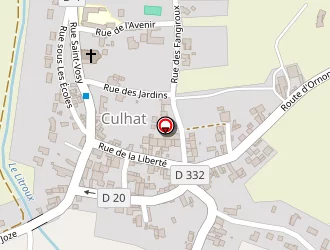 Carte de Fradier Antoine à Culhat