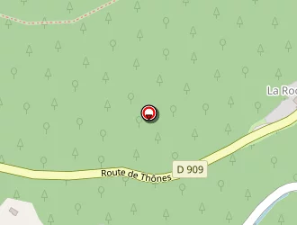 Carte de La Vallombreuse à Menthon-saint-bernard