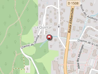 Carte de Paris S à Sévrier