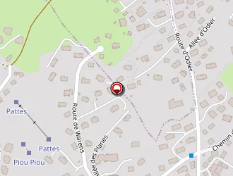 Carte de Valentine'l à Megève