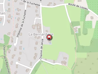 Carte de Château De Janzé à Marcilly-d'azergues