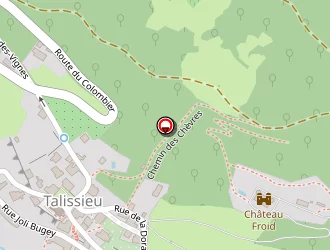 Carte de Sas Barbier Daniel à Talissieu