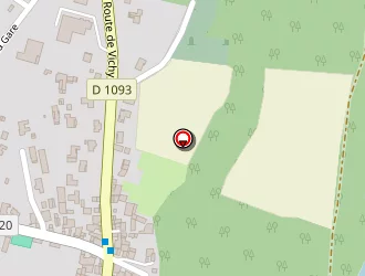 Carte de Chanonat Gilbertr à Joze