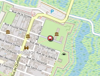 Carte de La Citadelle à Hiers-brouage