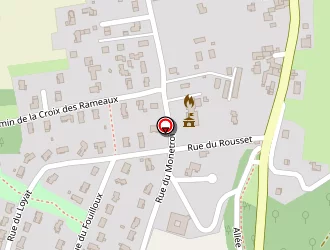 Carte de Lecollier Cécile à Charnoz-sur-ain