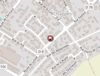 Carte de De Castro Christophe à Chappes