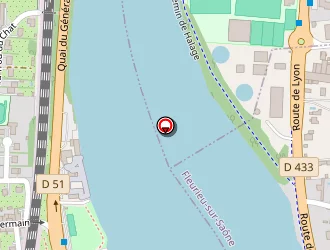 Carte de Les Planches à Albigny-sur-saône