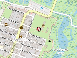 Carte de Atlantic Quebec à Hiers-brouage