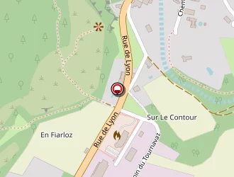 Carte de Delaroue Hubert à Artemare