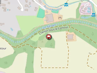 Carte de Bugeymat à Artemare