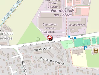 Carte de Rg321 à Miribel