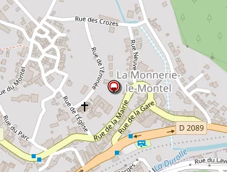 Carte de Jacques Verdier à Monnerie-le-montel (la)