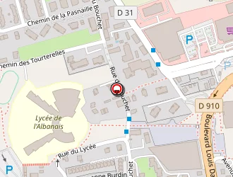 Carte de Iso Déco 74 à Rumilly