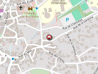 Carte de Collège Sainte Agnès à Volvic