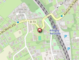 Carte de Effective Conseil à Albigny-sur-saône